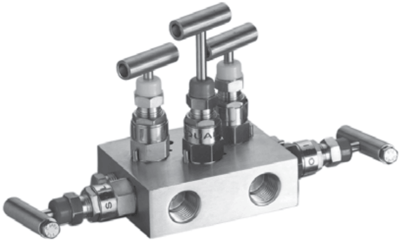 Hex Valve Differential Pressure Manifold Valve, EM74